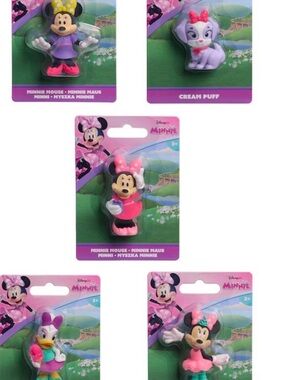 Disney Minnie Mouse Decorative Figurine collection lot of 5